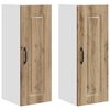 vidaXL Geschirrsp&uuml;lerfront Kalmar 2 Stk. Artisan-Eiche Holzwerkstoff