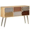 vidaXL Sideboard 120 x 30 x 75 cm Massivholz Mango