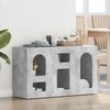 vidaXL Sideboard Beton Grau 100 x 35 x 59 cm Holzwerkstoff