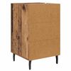 vidaXL Nachttisch mit Schubladen Altholz 40 x 40 x 66 cm Holzwerkstoff