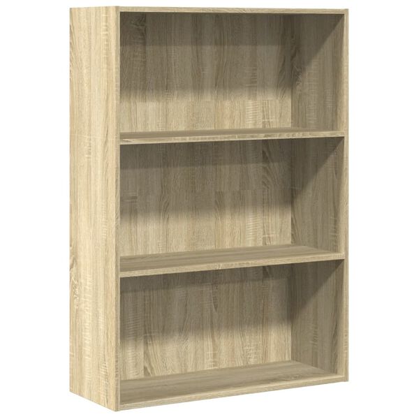 vidaXL B&uuml;cherregal Sonoma-Eiche 80x30x114 cm Holzwerkstoff