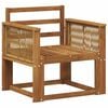 vidaXL Outdoor Mittelsofa Massivholz Akazie Natur