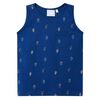 vidaXL Kinder-Tanktop Dunkelblau 140
