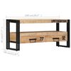 vidaXL TV-Schrank 100x30x45 cm Mango Massivholz