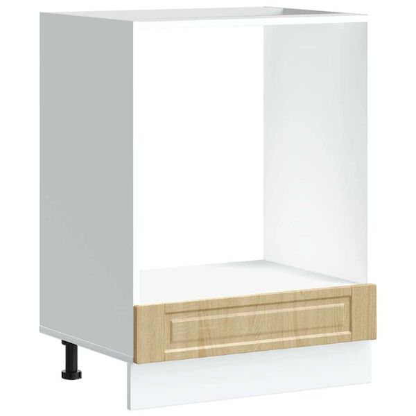 vidaXL Herdumbauschrank Porto Sonoma-Eiche Holzwerkstoff