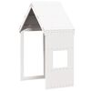 vidaXL Dach f&uuml;r Kinderbett Wei&szlig; 55x84x132 cm Massivholz Kiefer