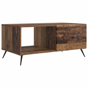 vidaXL Couchtisch Altholz 90 x 50 x 40 cm Holzwerkstoff