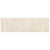 vidaXL K&uuml;chen Teppich Cremebeton 150 x 45 cm 100% Polyamid Waschbar