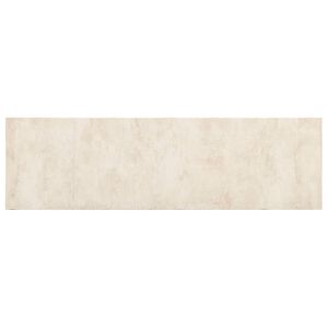 vidaXL K&uuml;chen Teppich Cremebeton 150 x 45 cm 100% Polyamid Waschbar