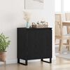 vidaXL Sideboard Schwarz Eichen-Optik 60 x 35 x 70 cm Holzwerkstoff