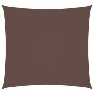 vidaXL Sonnensegel Oxford-Gewebe Quadratisch 2x2 m Braun