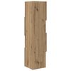 vidaXL Eckschrank Artisan-Eiche 25,5x25x102cm Holzwerkstoff