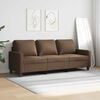 vidaXL 3-Sitzer-Sofa Braun 180 cm Stoff