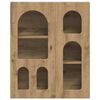 vidaXL H&auml;ngeschrank Artisan-Eiche 59 x 20 x 71,5 cm Holzwerkstoff