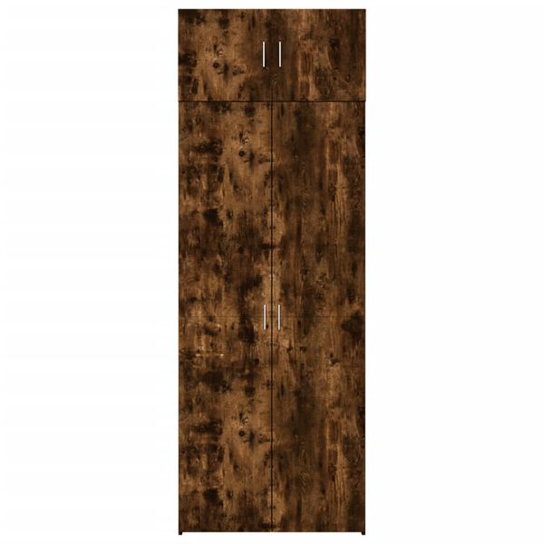 vidaXL Hochschrank R&auml;uchereiche 80x42,5x225 cm Holzwerkstoff