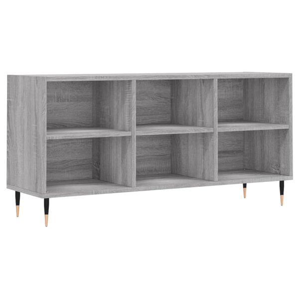 vidaXL TV-Schrank Grau Sonoma 103,5x30x50 cm Holzwerkstoff