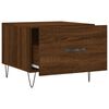vidaXL Couchtisch Braun Eichen-Optik 50x50x40 cm Holzwerkstoff