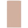 vidaXL Sideboard Rosa 99x39x73 cm Stahl