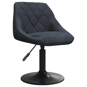 vidaXL Barhocker Dunkelgrau Samt