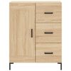 vidaXL Highboard Sonoma-Eiche 69,5x34x180 cm Holzwerkstoff