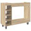 vidaXL Golf Schrank Mit Rad Uni Sonoma-Eiche 120 x 45 x 98 cm