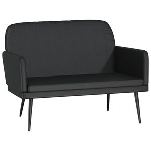 vidaXL Sitzbank Schwarz 107x80x81 cm Kunstleder
