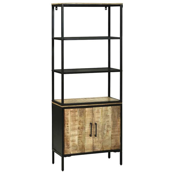 vidaXL Hochboard Braun 70 x 35 x 180 cm Massivholz Mango