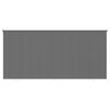 vidaXL Au&szlig;enrollo 90% UV-Block Hellgrau 240 x 230 cm HDPE