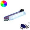 vidaXL LED Streifen 12 stk. Schwarz und Mehrfarbig