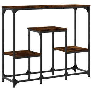 vidaXL Konsolentisch R&auml;uchereiche 89,5x28x76 cm Holzwerkstoff