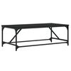 vidaXL Couchtisch Schwarz 100x50x35 cm Holzwerkstoff