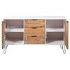 vidaXL Sideboard New York 130,6 x 43 x 73,6 cm Massivholz Kiefer