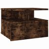 vidaXL Nachttisch H&auml;ngend R&auml;uchereiche 40x31x27 cm Holzwerkstoff