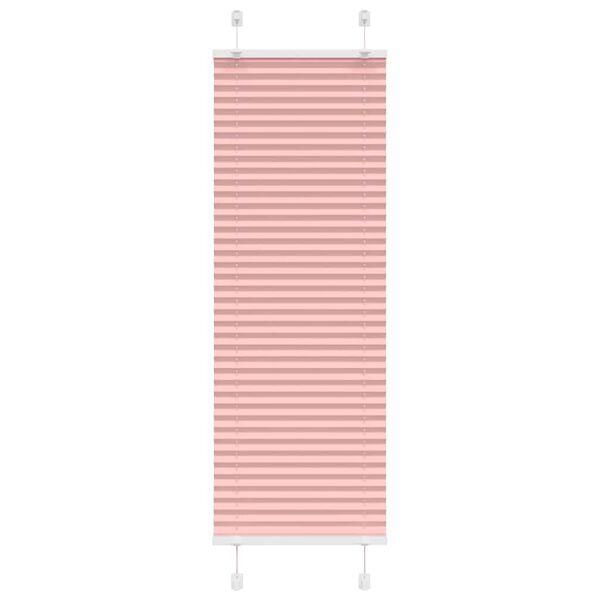 vidaXL Plissee Rosa 50x100 cm Stoffbreite 49,4 cm Polyester