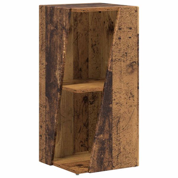 vidaXL Seitenregal Altholz 33 x 32 x 70,5 cm Holzwerkstoff