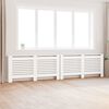 vidaXL Heizk&ouml;rperverkleidungen 2 Stk. Wei&szlig; 172&times;19&times;81,5 cm MDF