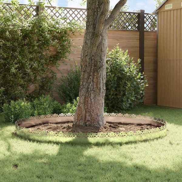 vidaXL Rasenkanten 20 pcs Silber 103 x 0,05 x 22 cm Verzinkter Stahl