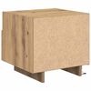 vidaXL Nachttisch 2 pcs Artisan-Eiche 40 x 39 x 37 cm Holzwerkstoff