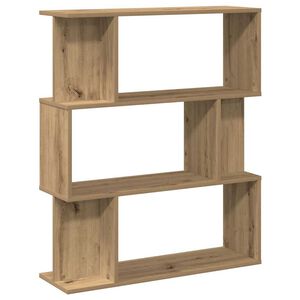 vidaXL B&uuml;cherregal Artisan-Eiche 80x24x96 cm Holzwerkstoff
