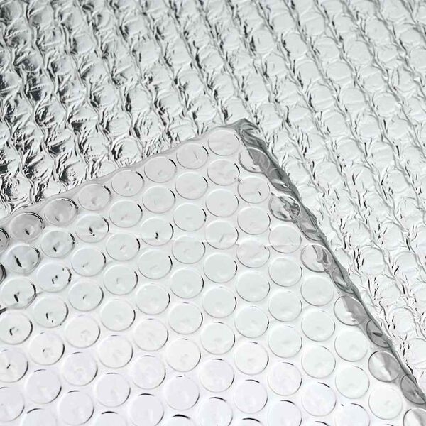 vidaXL Heizkörper-Reflektorfolie Silber 1 x 5 m Aluminium