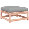 vidaXL Gartenhocker mit Kissen 2 Stk. Massivholz Douglasie