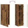 vidaXL TV-Schrankset Wandmontiert 4 pcs Altholz Holzwerkstoff
