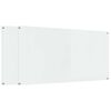 vidaXL K&uuml;chenr&uuml;ckwand 2 pcs Transparent 120 x 60 cm Geh&auml;rtetes Glas