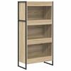 vidaXL B&uuml;cherregal Sonoma 80 x 30 x 155 cm Holzwerkstoff