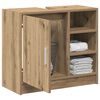 vidaXL Badezimmerschrank Artisan-Eiche 63 x 29 x 55 cm Holzwerkstoff