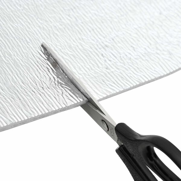 vidaXL Heizk&ouml;rper-Reflektorfolie Silber 15 x 1 m Polyethylen