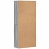 vidaXL Highboard Grau Sonoma 80x35x180 cm Holzwerkstoff