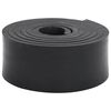 vidaXL Gummileiste f&uuml;r Schneepflug Schwarz 250x8x1 cm