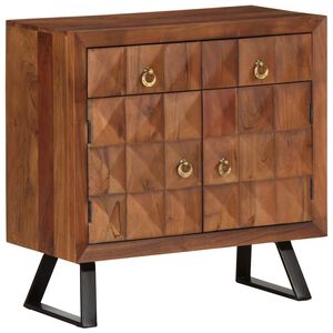vidaXL Schubladenschrank Honigbraun 70x35x70 cm Massivholz Akazie