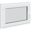 vidaXL Kellerfenster RISOR 90 x 70 cm PVC und Glas Anthrazit
